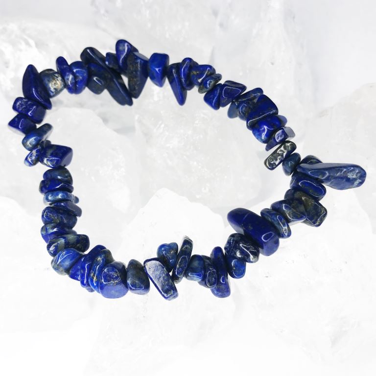 Minerální náramek Lapis Lazuli (Lazurit) chips