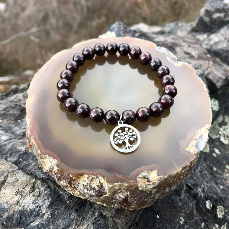 Minerální náramek - GRANÁT