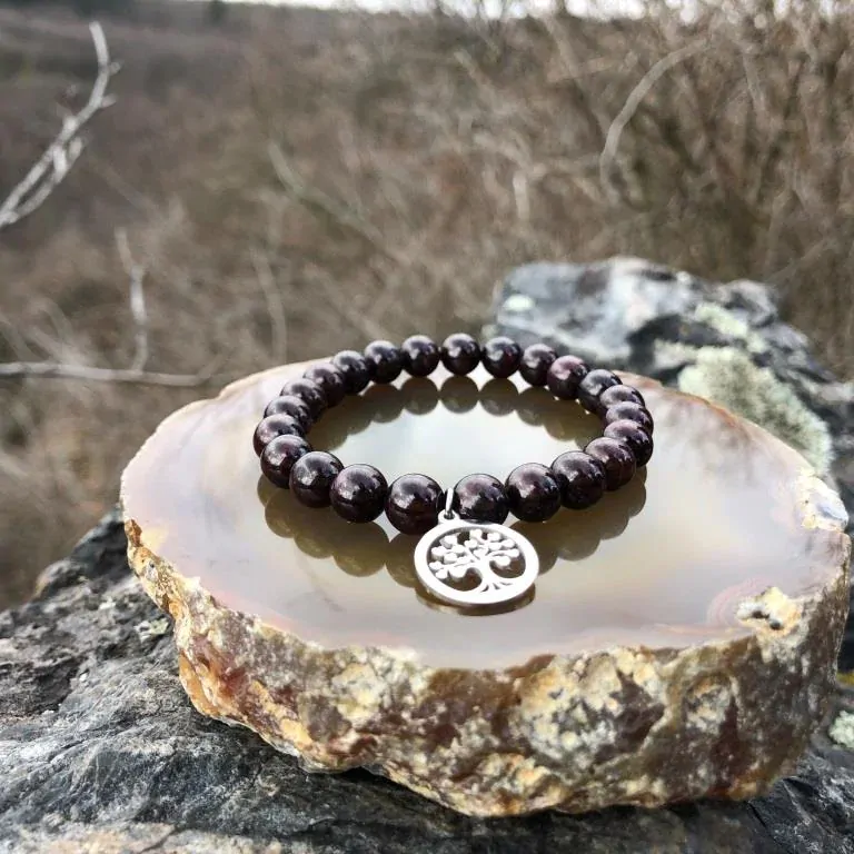 Minerální náramek - GRANÁT