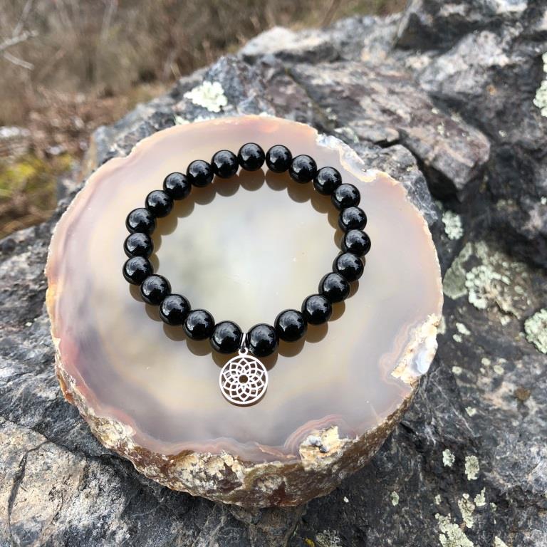 Minerální náramek - NOVÝ ONYX