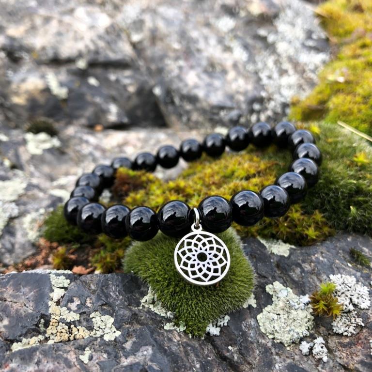 Minerální náramek - NOVÝ ONYX