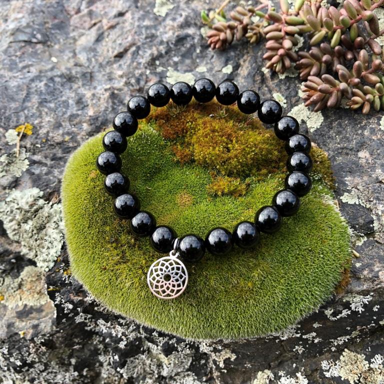 Minerální náramek - NOVÝ ONYX