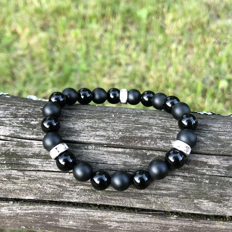 Minerální náramek onyx - SÍLA ONYXU