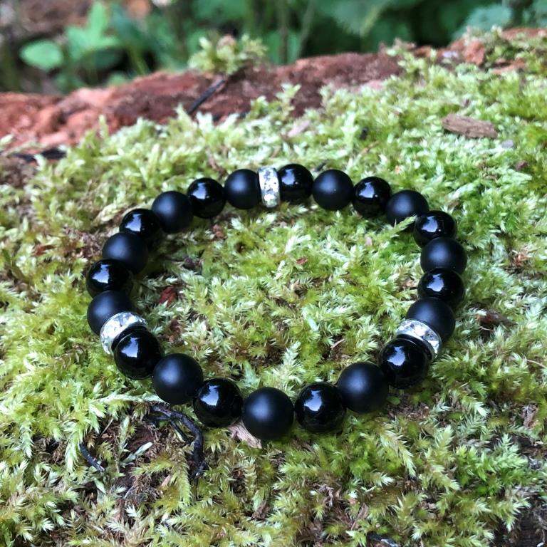 Minerální náramek onyx - SÍLA ONYXU