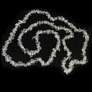 Minerální náhrdelník Křišťál - chips