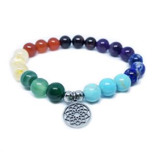 Minerální náramek ČAKRY MANDALKA