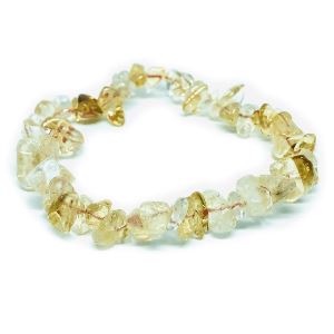 Minerální náramek Citrín - chips