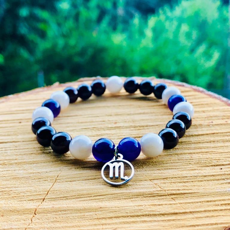 Minerální náramek ŠTÍR - muž