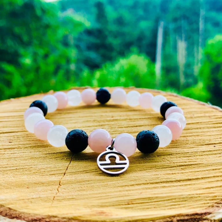 Minerální náramek VÁHY - žena