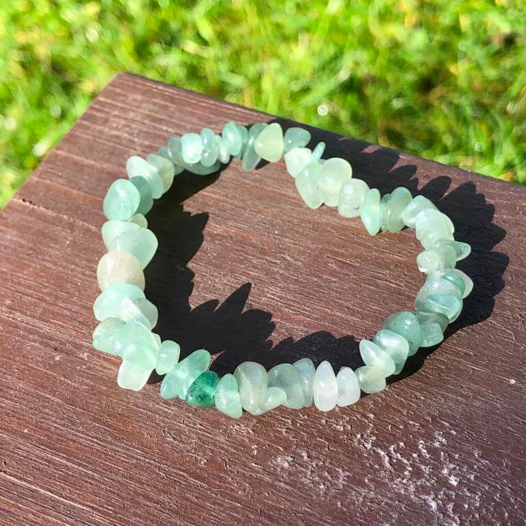 Minerální náramek Avanturín - chips