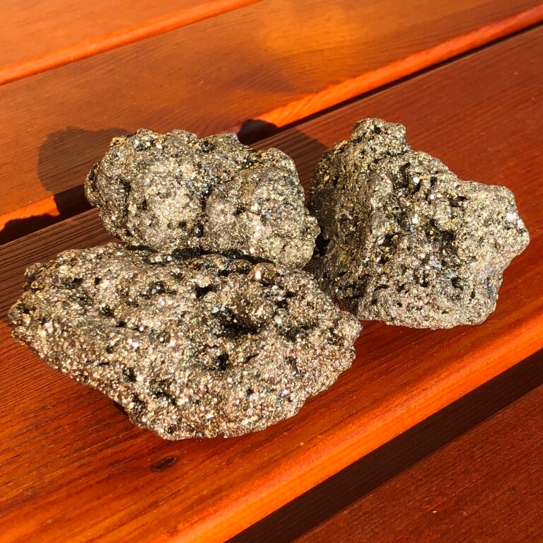 Surový PYRIT z Peru