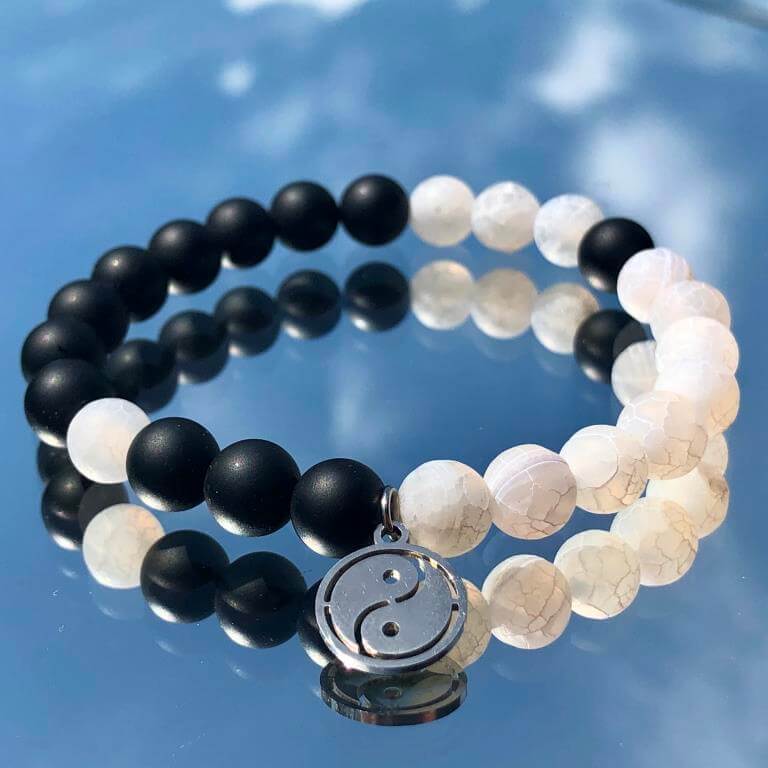Minerální náramek - JIN JANG - muž