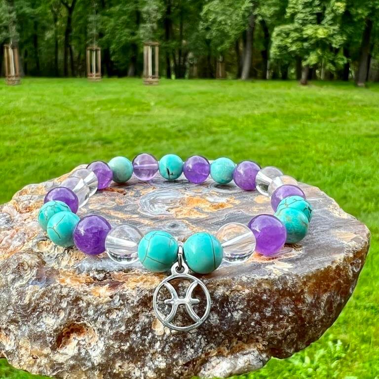 Minerální náramek RYBY