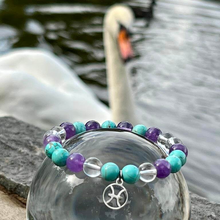 Minerální náramek RYBY