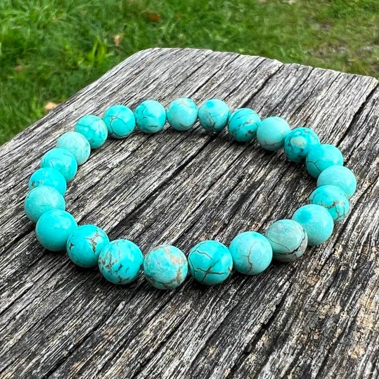 Minerální náramek - TYRKYS