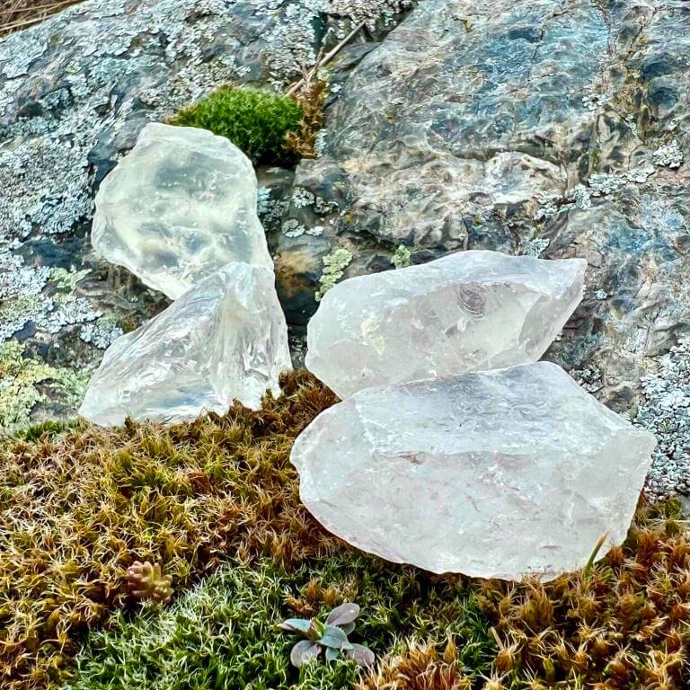 Surový brazilský Křišťál