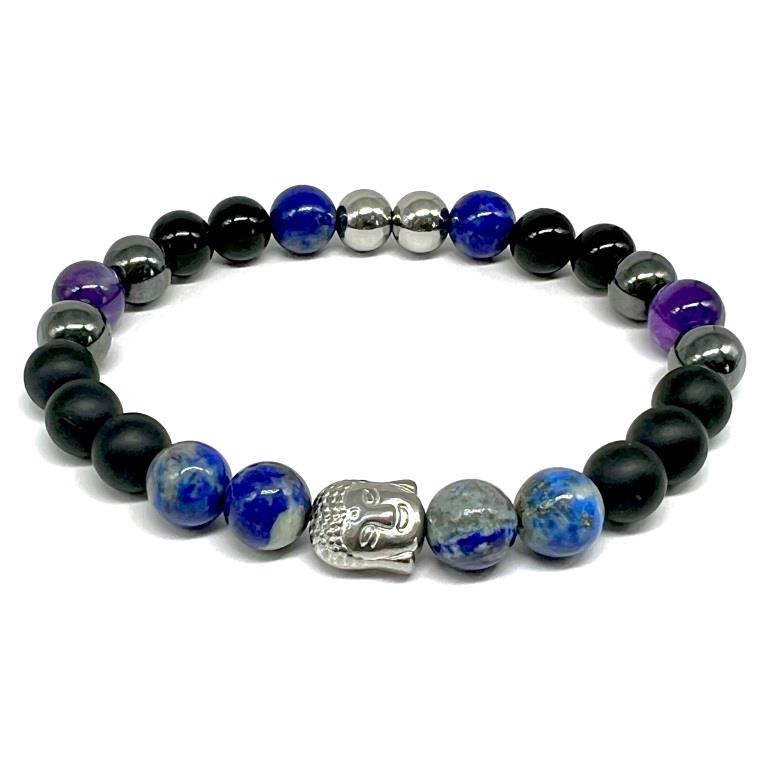 Minerální náramek BUDDHA Lapis lazuli