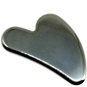 Masážní kámen Gua Sha - HEMATIT