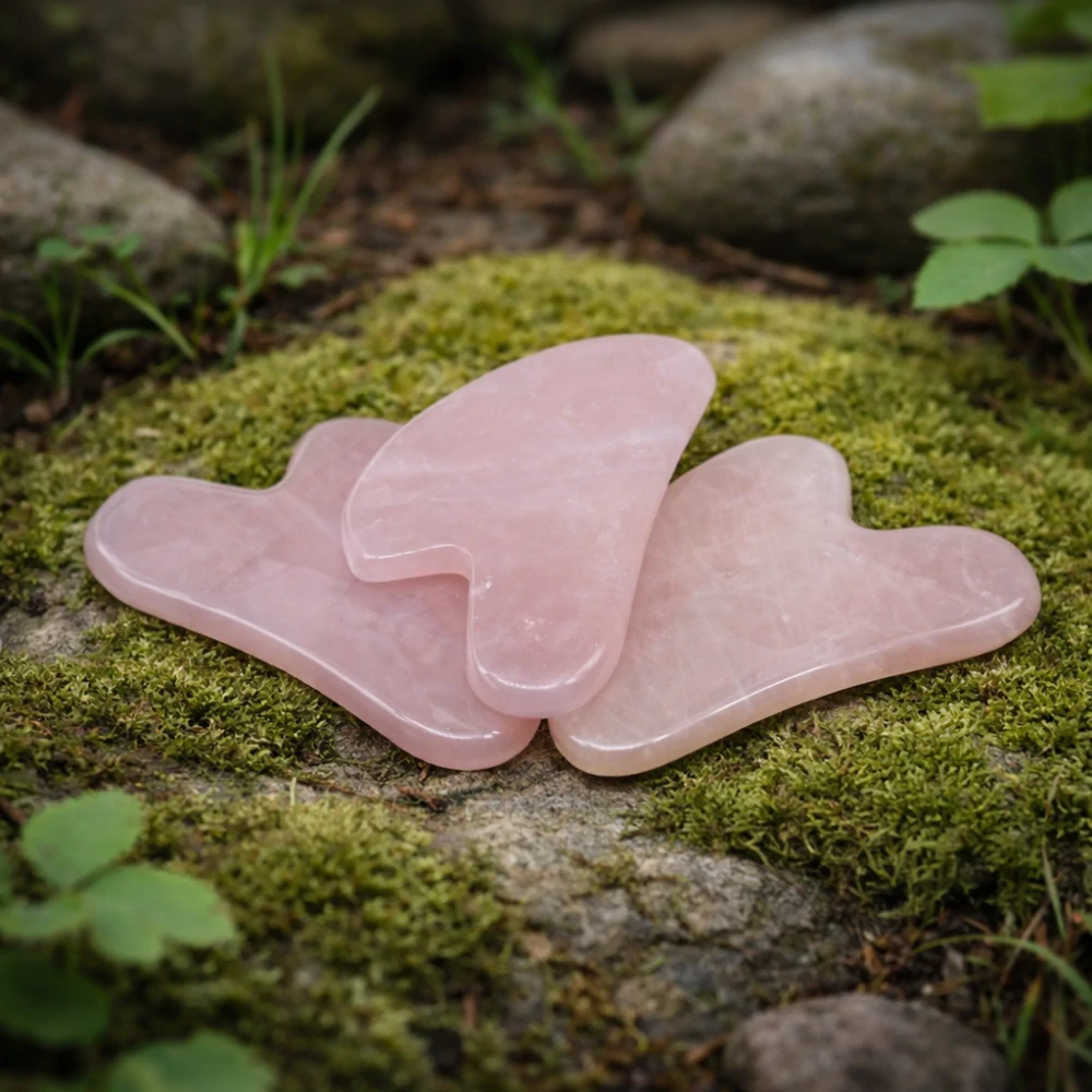 Masážní kámen Gua Sha - RŮŽENÍN