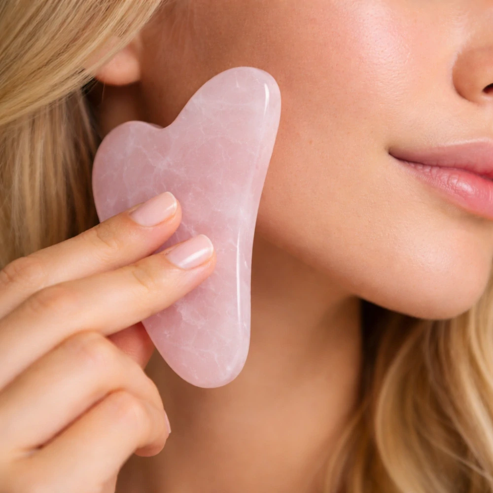 Masážní kámen Gua Sha - RŮŽENÍN